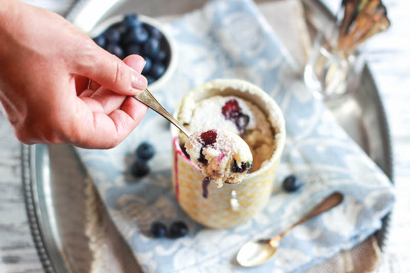 Mug cake: torta in tazza al microonde