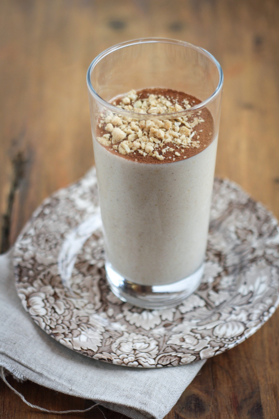 smoothie banana e muesli