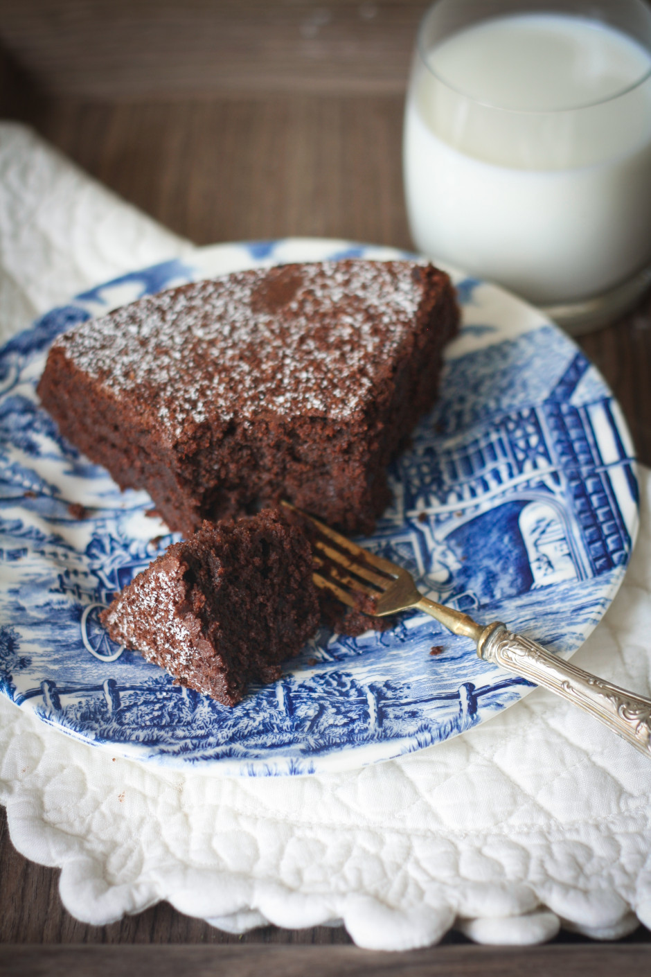 torta al cioccolato e barbabietole