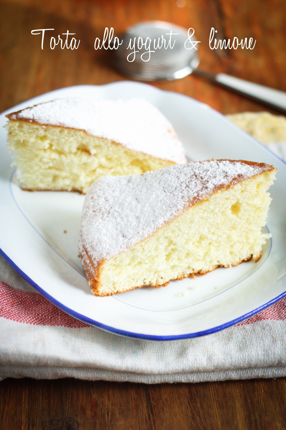 torta allo yogurt e limone