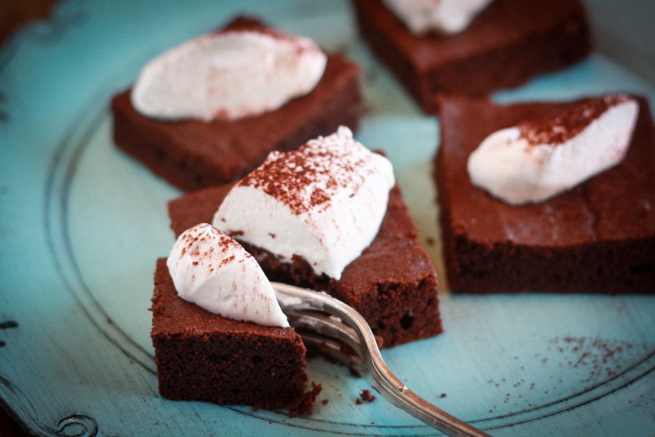 brownies al cioccolato fondente