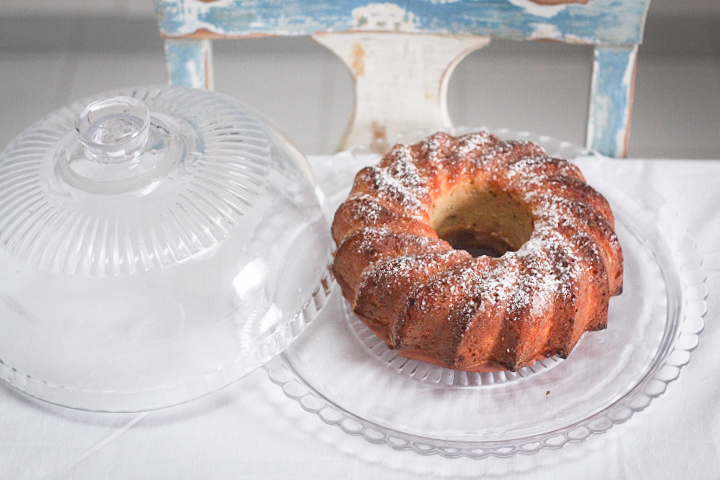 torta di mele e yogurt