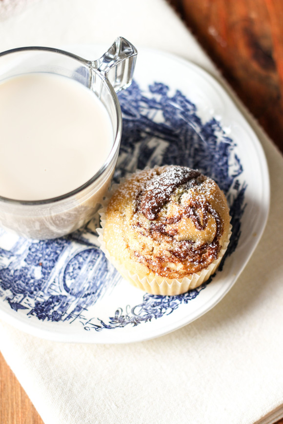 Muffin alla Nutella