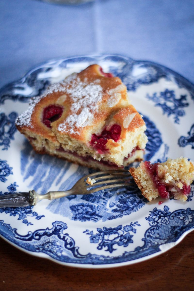 torta ai lamponi