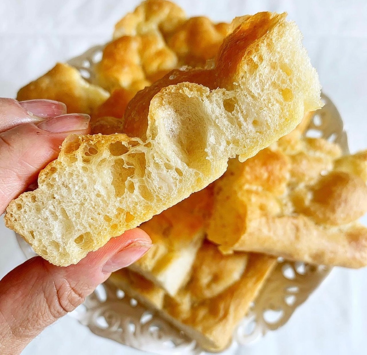 focaccia senza impasto