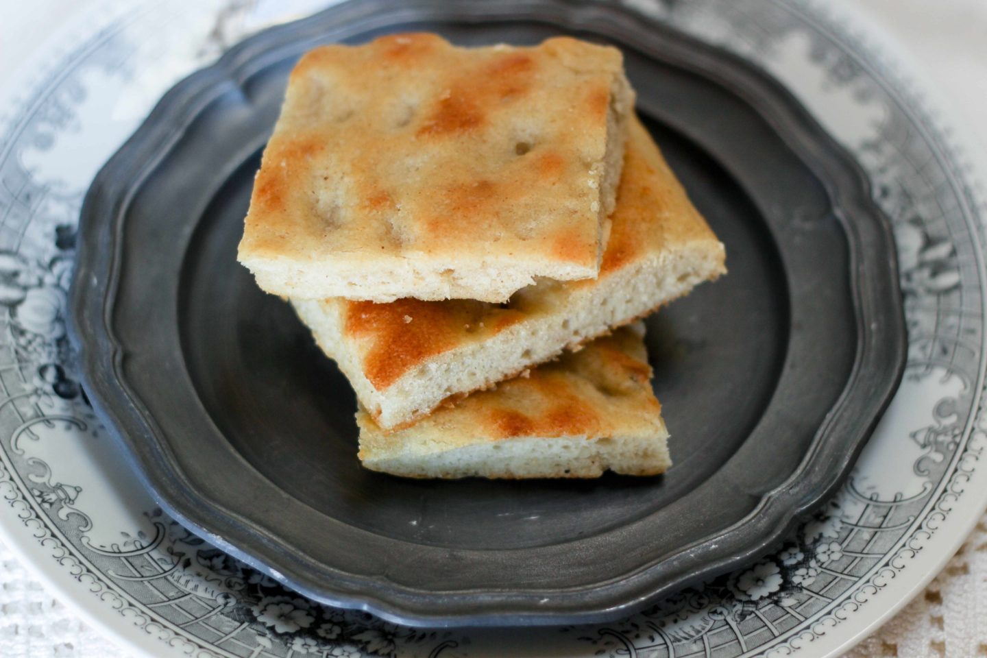 focaccia senza impasto