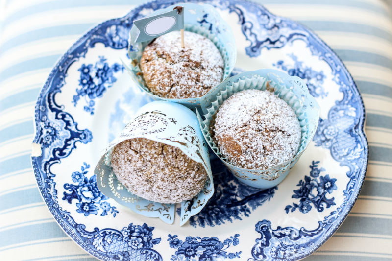 muffin senza glutine con gocce di cioccolato