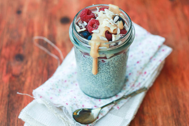 chia pudding: budino ai semi di chia