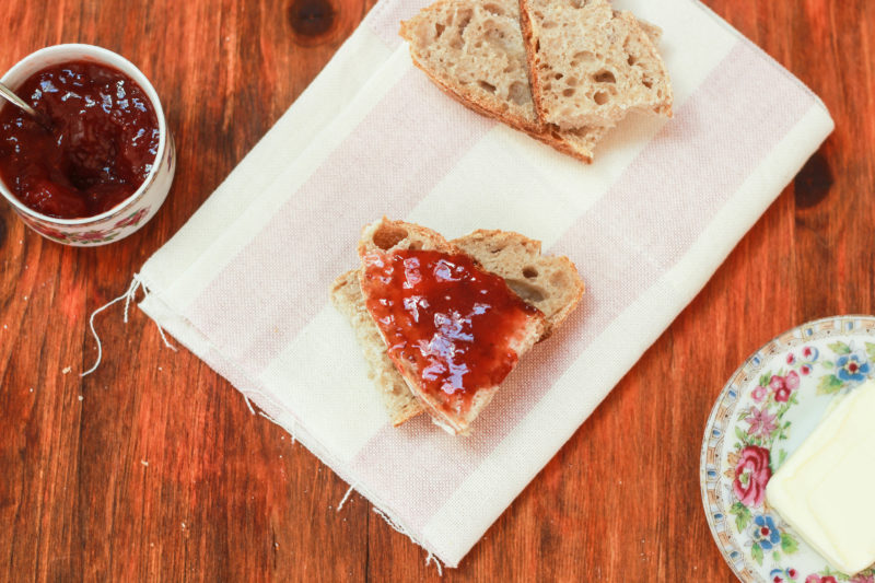 pane fatto in casa con lievito madre liquido