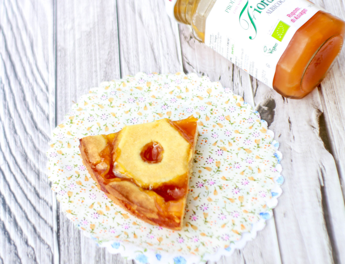 Crostata con farina di avena