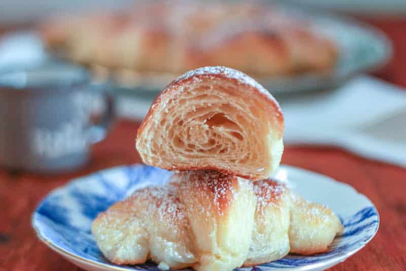 croissant fatti in casa