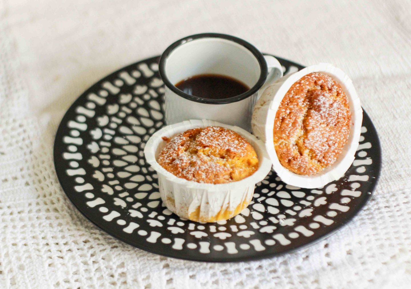 muffin zucca e amaretti velocissimi