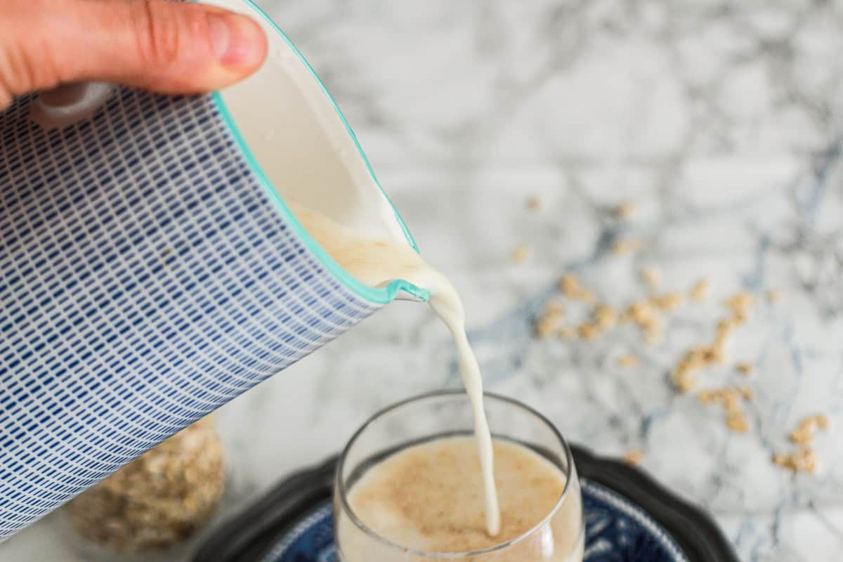 latte d'avena come farlo in casa