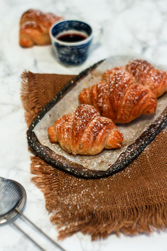 croissant fatti in casa