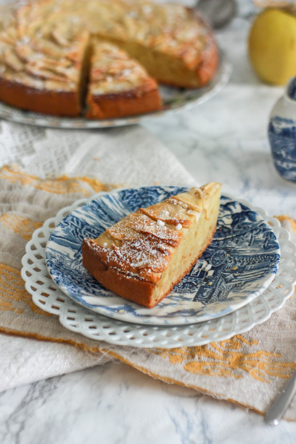 torta di mele fatta in casa