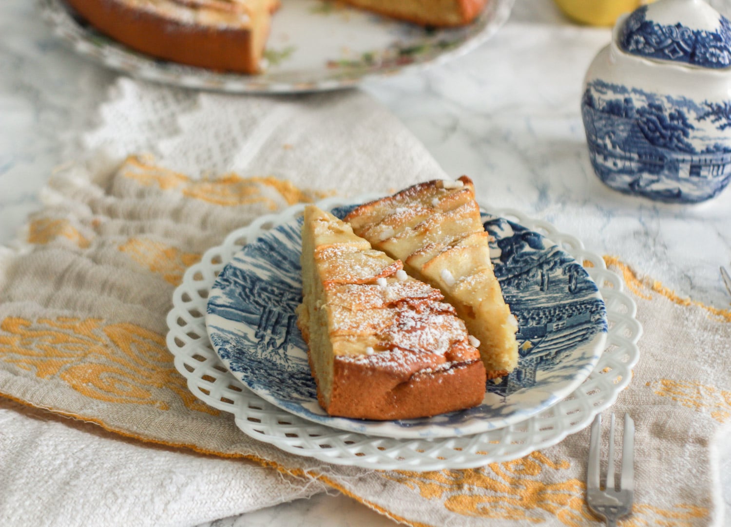 torta di mele light