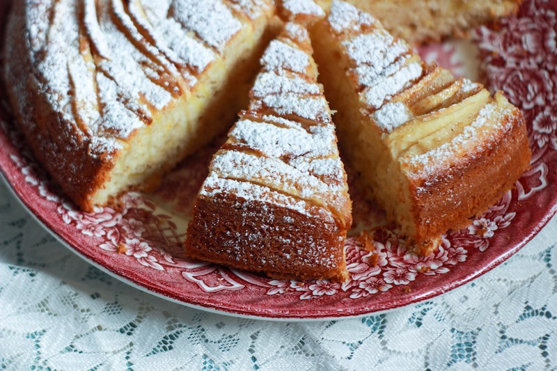 torta di mele morbida